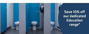 Save 10% off our Education range this summer - The Sanitaryware Company