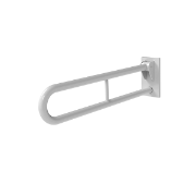 800mm Hinged Powder Coated Stainless Steel Grab Rails - The Sanitaryware Company 