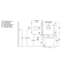 SanCeram Close Coupled WC Doc M Pack - Technical Drawings