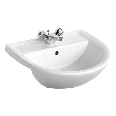 Armitage Shanks semi recessed basin 500mm – Armitage Shanks Sandringham 21 semi inset basin