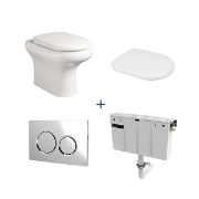 SanCeram Chartham back to wall toilet pack - from The Sanitaryware Company 