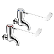 Deva Lever Action 6 Inch Bib Taps