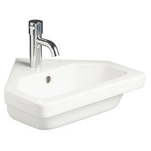 Shenley Corner Wall Hung Basin, CTH