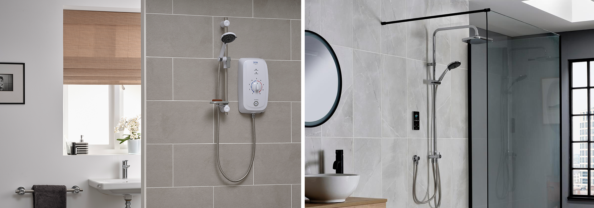 Triton electric showers, The Sanitaryware Company