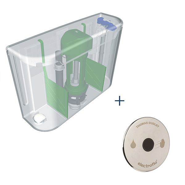 Sensor Flush Concealed Cistern, The Sanitaryware Company