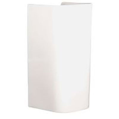 SanCeram Chartham semi sink pedestal only - for use with the Chartham 450 wall hung basin