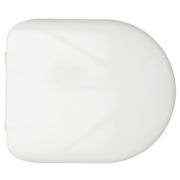 SanCeram Chartham soft close toilet seat & cover in white 