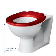 Contour 21 Schools 355 Back To Wall Toilet pan