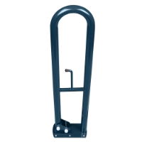 SanCeram 800mm hinged powder coated grab rails in Blue - The Sanitaryware Company 