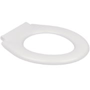 SanCeram Shenley child size toilet seat – white toilet seat for Shenley Back to Wall toilet for children 