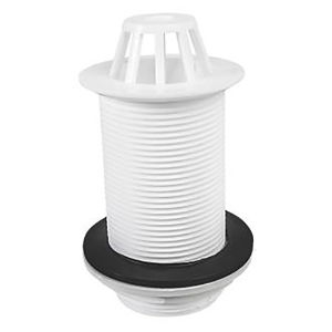 1 1/2" Domed plastic urinal waste