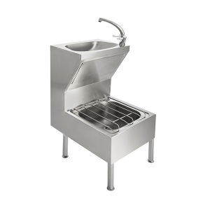 SanCeram Stainless Steel Hospital Janitorial Unit - The Sanitaryware Company