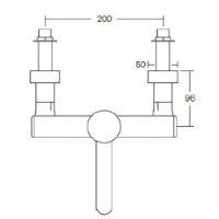 SanCeram thermostatic sensor tap