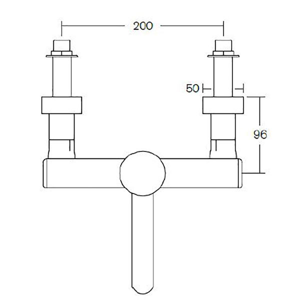 SanCeram thermostatic sensor tap