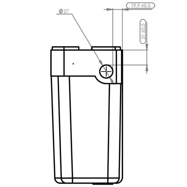 Thomas Dudley concealed urinal auto cistern