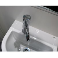 SanCeram basin mounted self closing mixer tap at Leventhorpe Academy