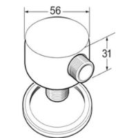 Deva Outlet for concealed showers