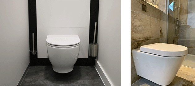 Wall Hung Toilets From The Sanitaryware Company