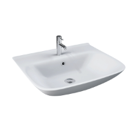 RAK 52CM SEMI RECESSED BASIN 1TH