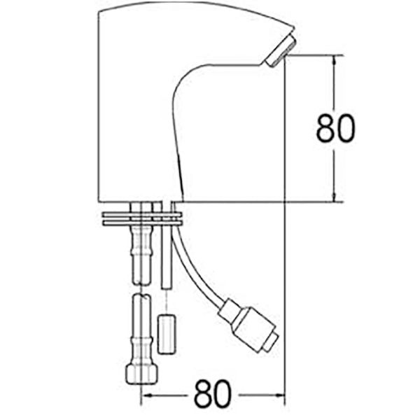 Deva Standard Sensor Basin Tap - SENSOR1D