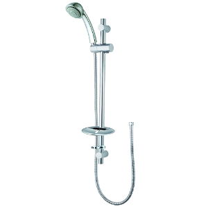 Deva Methven substance chrome plated 3-function kit - Doc M shower pack for Healthcare settings