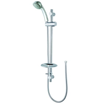 Deva Methven substance chrome plated 3-function kit - Doc M shower pack for Healthcare settings