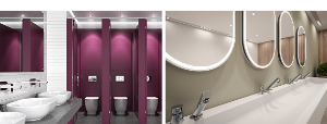 A comprehensive range of sanitaryware solutions for commercial projects 