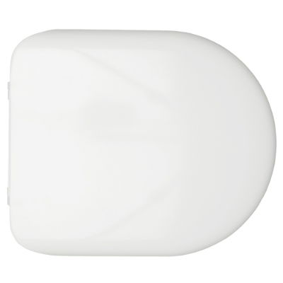 SanCeram Chartham rimless soft close toilet seat & cover in white