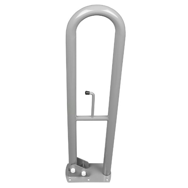 SanCeram 800mm hinged powder coated grab rails in Grey - The Sanitaryware Company 