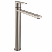 SanCeram Hartley Tall Basin Tap – Mixer Tap for Vessel Basins -Brushed Nickel