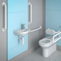 SanCeram back to wall Doc M WC pack, LH, White - The Sanitaryware Company