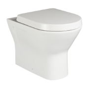 Langley Back to Wall Rimless Toilet Pan - LLWC102