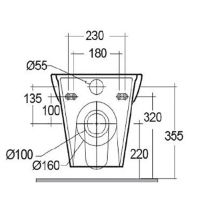 CHWC121 - Back elovation dims