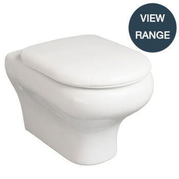 Commercial Sanitaryware – Toilets - SanCeram Chartham wall hung toilet