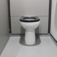 SanCeram Chartham Rimless 480mm high WC at Leventhorpe Academy