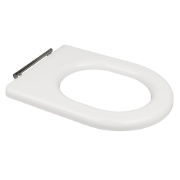 SanCeram Chartham Toilet Seat in White – for rimless Chartham Wall Hung Toilets, Back to Wall and Close Coupled toilets