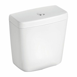 Sandringham 21 Dual Flush Close Coupled Cistern 4/2.6ltr with chrome push button – The Sanitaryware Company