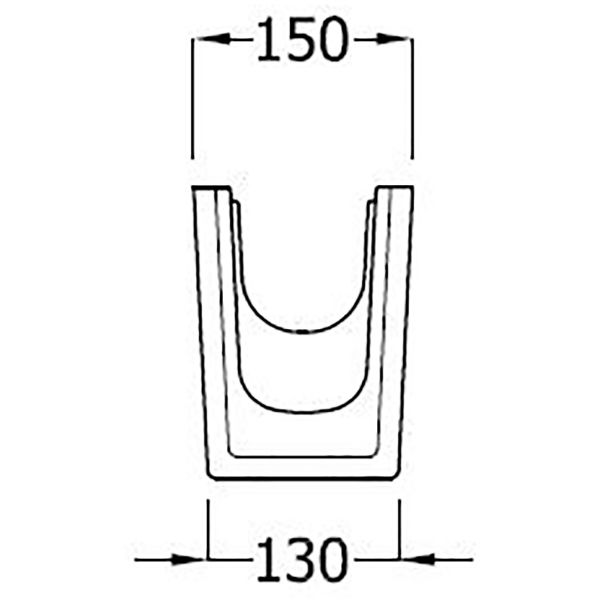 SanCeram Marden full pedestal for 525mm basins