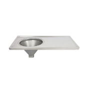 SanCeram Stainless Steel Disposal Unit with Drainer - The Sanitaryware Company