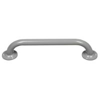 450mm Straight powder coated grab rail in Grey - The Sanitaryware Company 