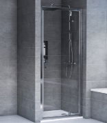 SanCeram Framed Pivot Shower Door 