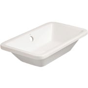 SanCeram Marden 560 inset countertop basin or ceramic undermount sink