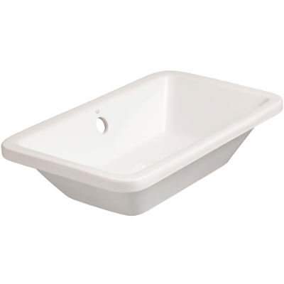 SanCeram Marden 560 inset countertop basin or ceramic undermount sink